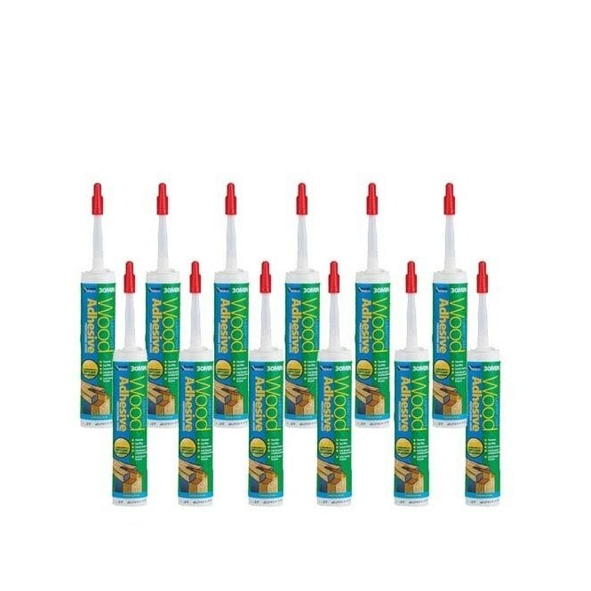 Sika Lumberjack Polyurethane Wood Adhesive Box of 12 - 30-Minute Setting
