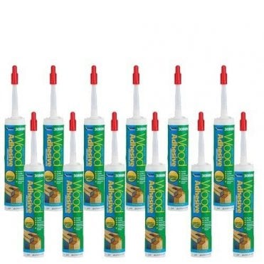 Lumberjack Polyurethane Wood Adhesive Box of 12 - 30-Minute Setting