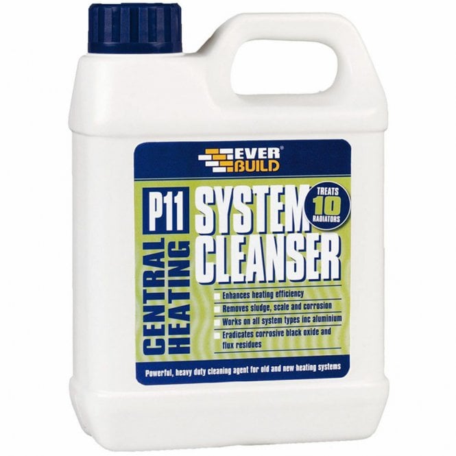 Sika P11 Central Heating System Cleaner Remove Flux Residues 1LTR