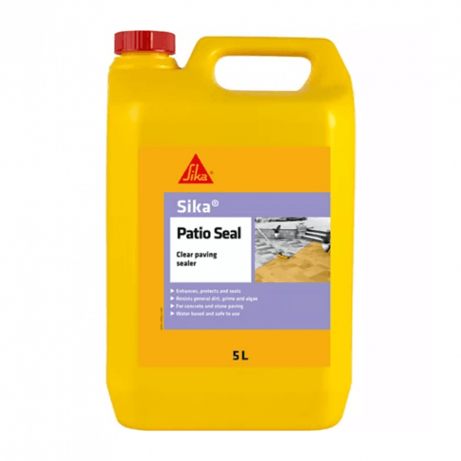 Sika Patio Seal Paving Sealer, Clear 5L