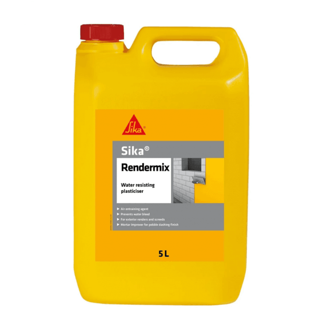 Sika Rendermix Water Resisting Plasticiser, 5L