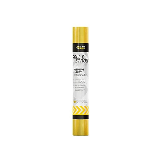 Sika Roll & Stroll Carpet Floor Protection Protector Film 600mm x  25Mtr
