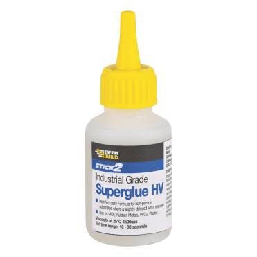 Stick 2 Industrial Grade High Viscosity Superglue, Clear