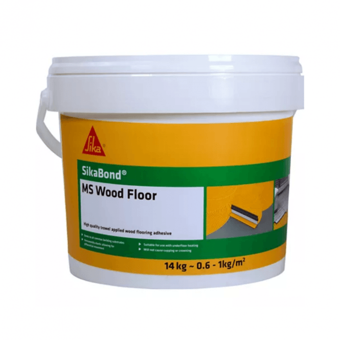 Sika SikaBond 151 Wood Floor Adhesive, Parquet Brown, 17kg