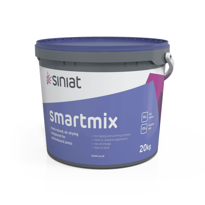 Siniat Smartmix 20kg Ready-Mixed Jointing Compound