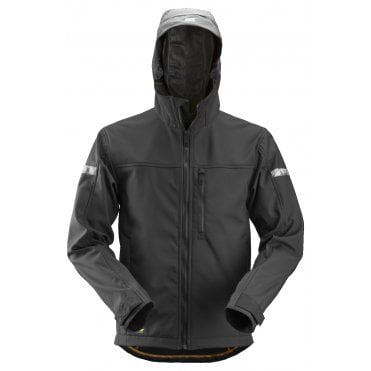 1229 AllroundWork, Soft Shell Jacket with Hood