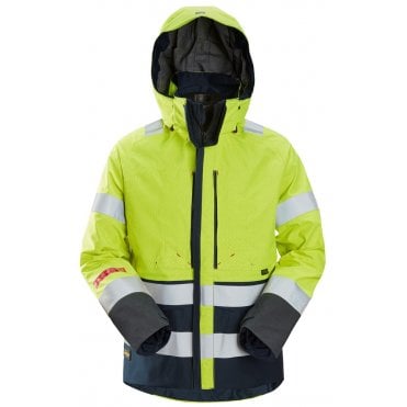 1668 ProtecWork, GORE-TEx Jacket, Hi-Vis Yellow/Navy (6695) Class 3