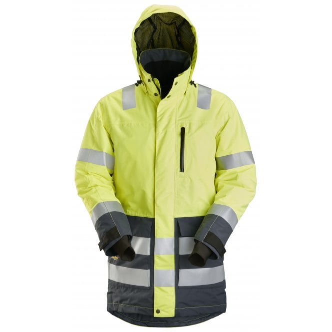 Snickers 1830 AllroundWork, High-Vis Waterproof Parka Class 3