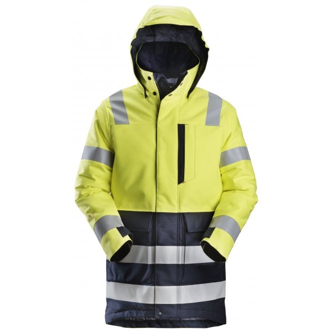 Snickers 1860 ProtecWork, Insulated Parka, High-Vis Class 3