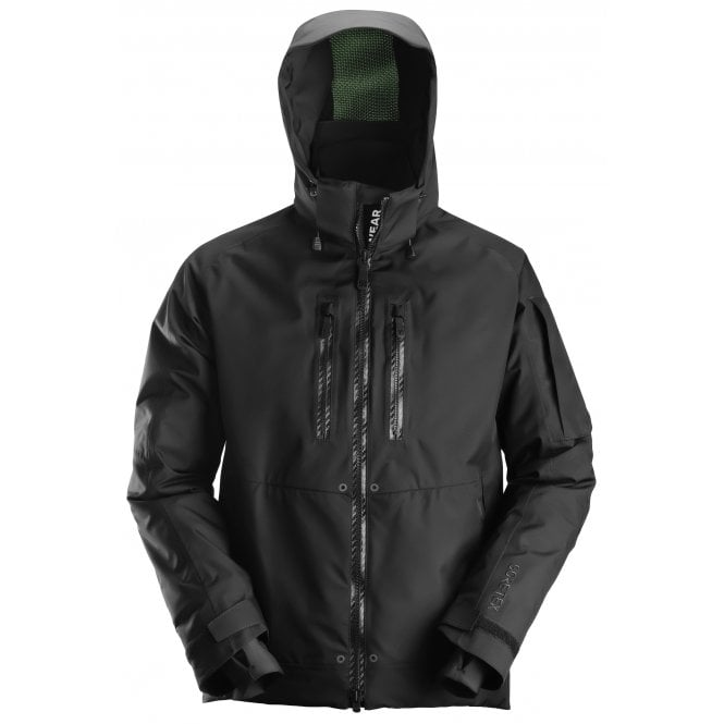 Snickers 1981 FlexiWork, GORE-TEx 37.5® Insulated Jacket Black/Black (0404)