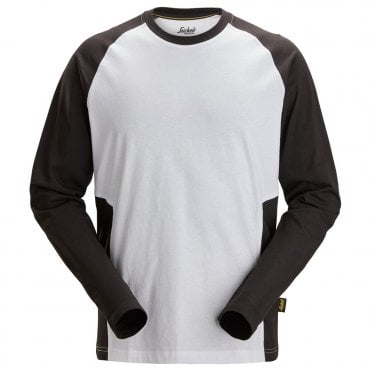 2450 Two-Coloured Long Sleeve T-Shirt