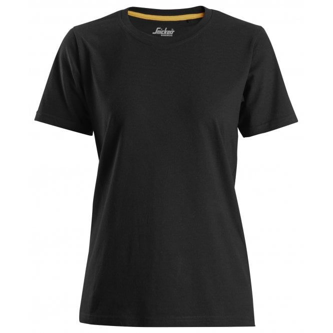 Snickers 2517 AllroundWork, Women's T-Shirt Organic Cotton Black (0400)