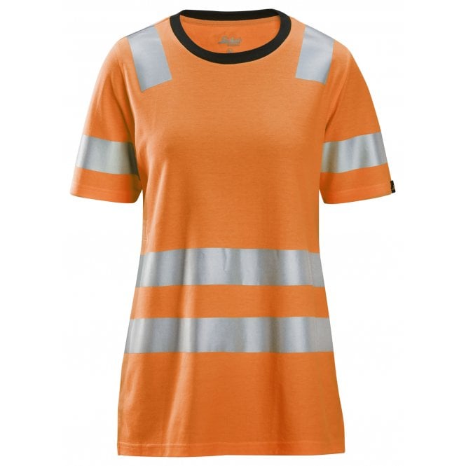 Snickers 2537 High-Vis Class 2, Women's T-Shirt