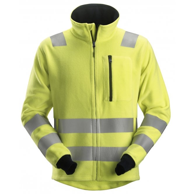 Snickers 2860 ProtecWork, Fleece jacket, High-Vis Class 3