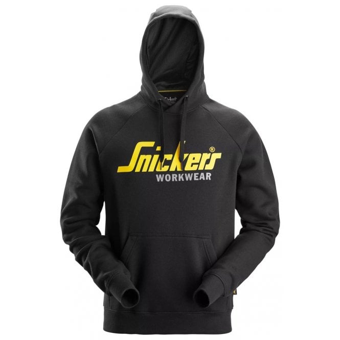 Snickers 2899 Black Classic Logo Hoodie