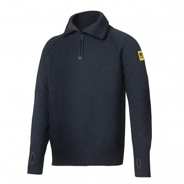 2905 1/2-Zip Wool Sweater
