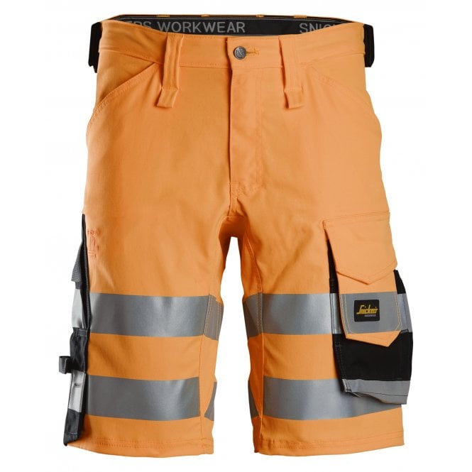 Snickers 6136 High-Vis Class 1 Stretch Shorts
