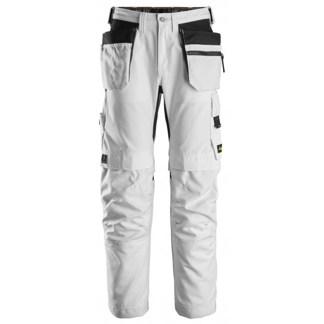 Snickers 6224 AllroundWork, Canvas+ Stretch Work Trousers+ Holster Pockets