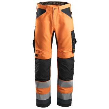 6331 AllroundWork, High-Vis Work Trousers+ Class 2