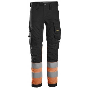 6334 Hi-Vis Class 1 Stretch Trousers