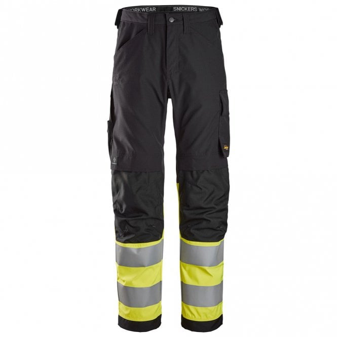 Snickers 6339 C1 Hi-Vis Work Trousers