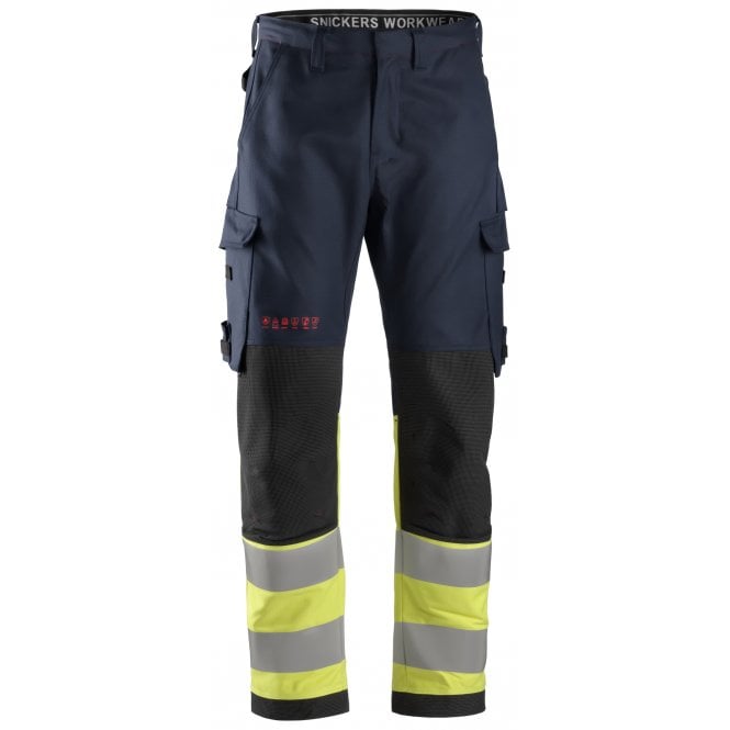 Snickers 6363 ProtecWork, Trousers, High-Vis Class 1