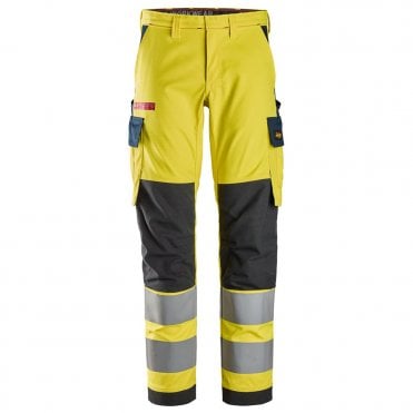6368 ProtecWork C2 Hi-Vis Stretch Work Trousers