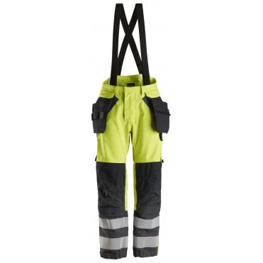6568 ProtecWork, GORE-TEx Trousers, Holster Pockets High-Vis Class 2