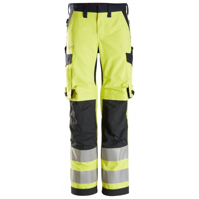 Snickers 6760 ProtecWork, Women's Trouser, High-Vis Class 2