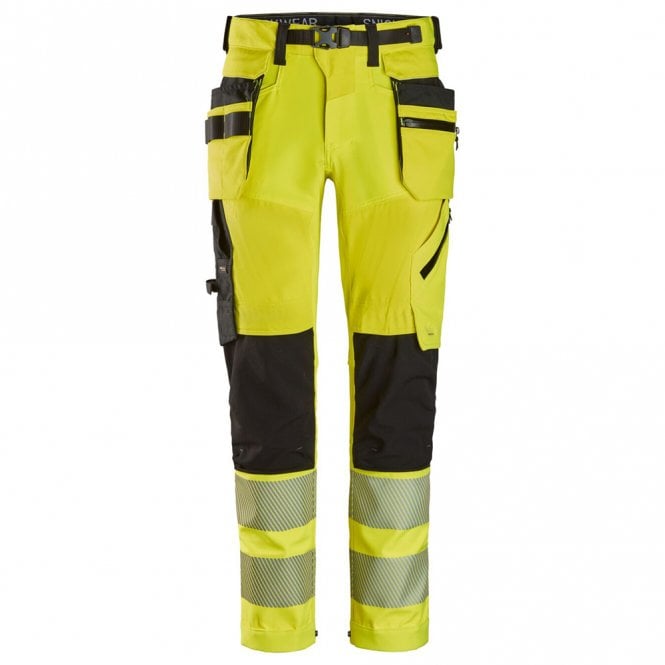 Snickers 6930 C2 Hi-Vis Trousers with Detachable Holster Pockets