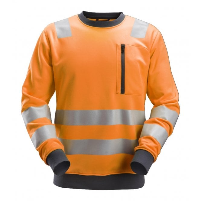 Snickers 8037 High-Vis Class 2/3, Sweatshirt