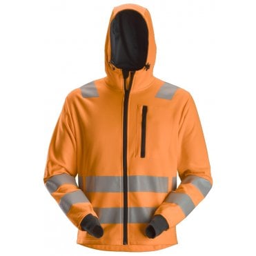 8039 High-Vis Class 2/3, Full Zip Hoodie
