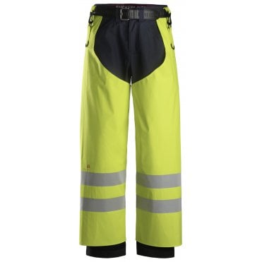 8269 ProtecWork, Rain Chaps PU, High-Vis Class 2