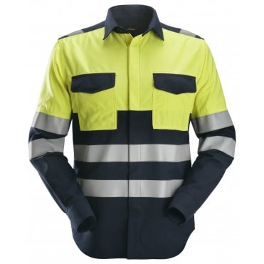 8563 ProtecWork, Long Sleeve Welding Shirt, High-Vis Class 1