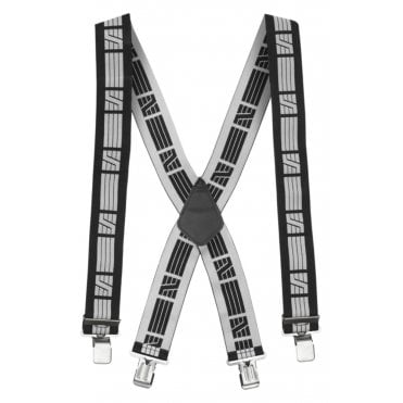 9050 One Size Black/Grey Elastric Braces