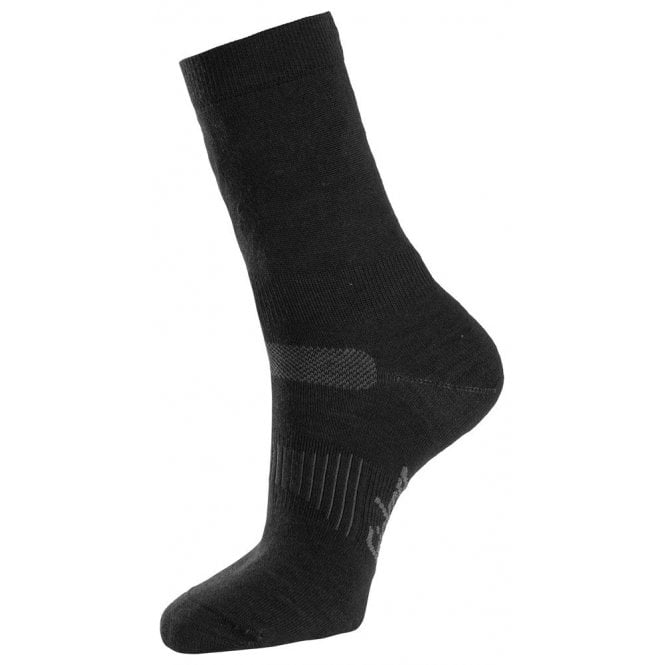 Snickers 9216 Black Wool Socks 2-Pack