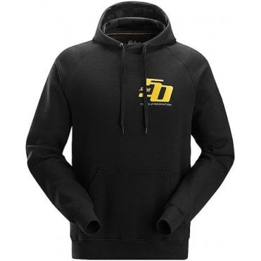Black Logo Campaign Hoodie