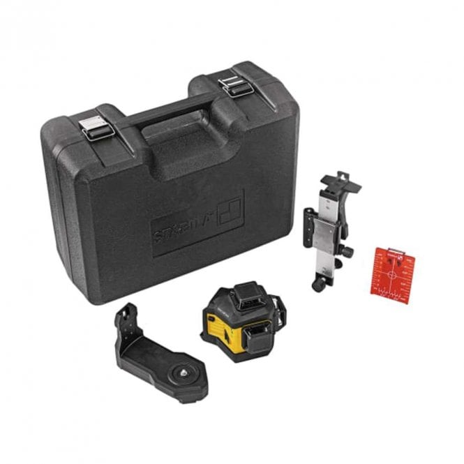 Stabila Multi Line Laser Red 5Pc Set Bare Lax600