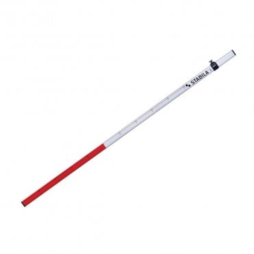 Nl Telescopic Levelling Rod 2.4M 07468