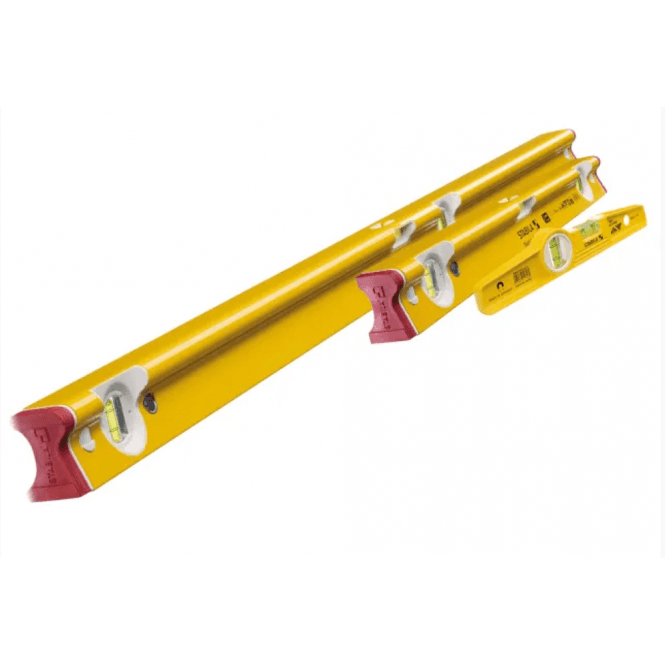 Stabila R-Type 300 Spirit Level 3 Piece Set (48in 24in Torpedo)