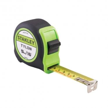 5m (16ft) Hi-Vis Tylon Tape