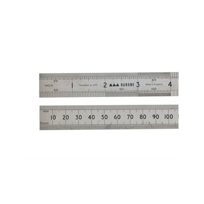 Stanley 64R RABONE Rustless Ruler 150mm / 300mm Metric + Imperial