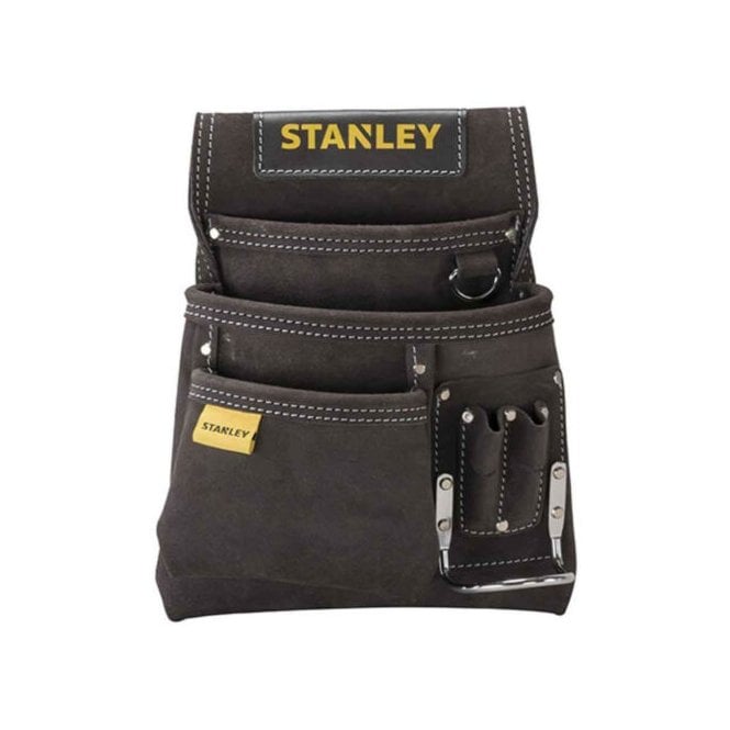 Stanley Dark Tan Leather Nail & Hammer Pouch STA180114