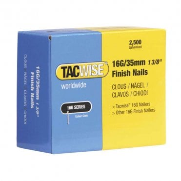 16 Gauge Straight Finish Nails (Pack 2500)