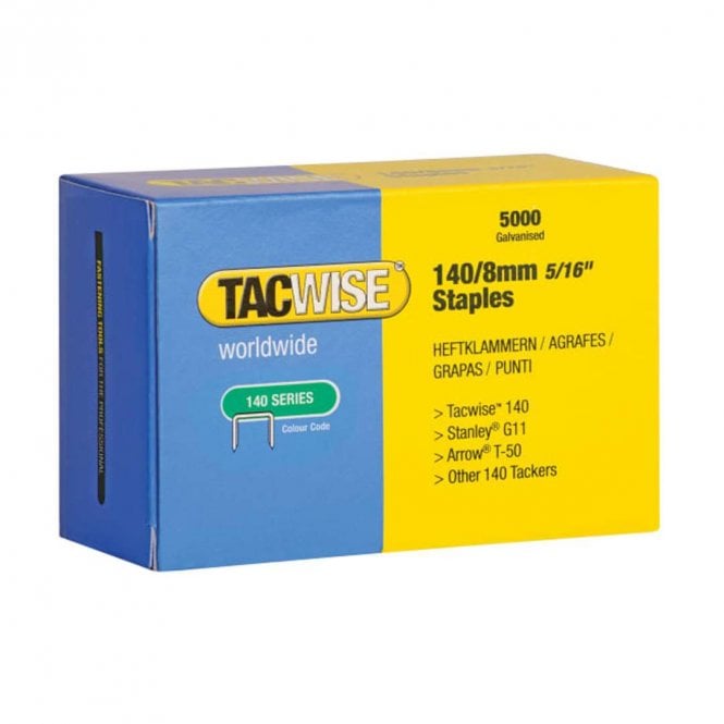 Tacwise Type 140 Galvanised Staples