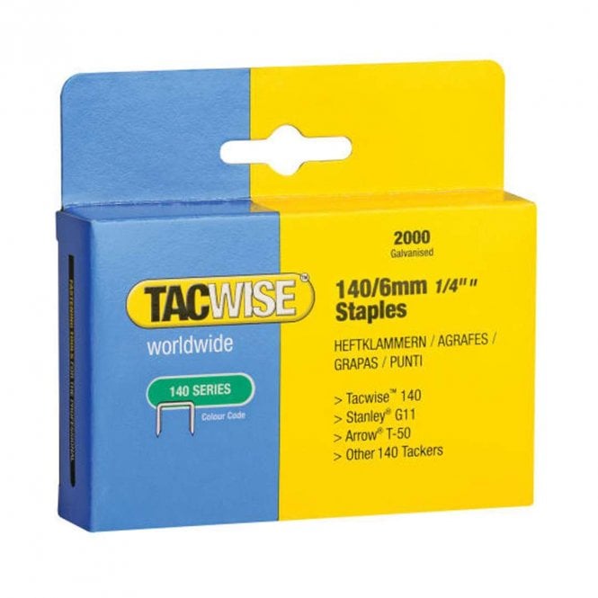 Tacwise Type 140 Heavy-Duty Staples