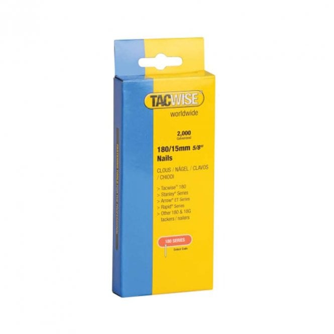 Tacwise Type 180 18 Gauge Straight Nails