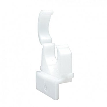 15mm Hinged EZ Joist Pipe Fixing Clips White