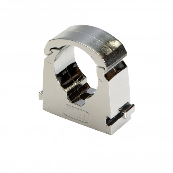 Talon 22mm Hinged Pipe Clips Chrome