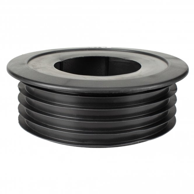 Talon FlueSnug Easy Fit Collar & Seal for 100mm Boiler Flues BLACK